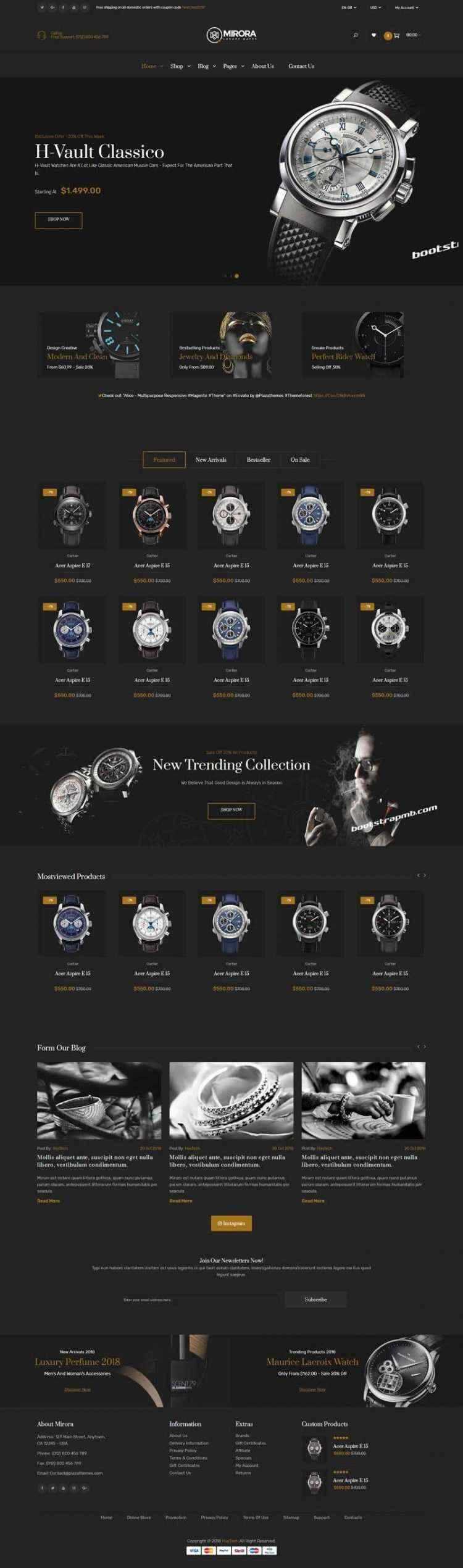 Bootstrap黑色响应式奢侈品手表商城网站冒泡网-中创网-项目资源网-资源之家-项目资源网-资源之家-副业项目-手机搬砖-中创网-无货源电商-创业项目-抖音工具箱-搬砖项目-网络赚钱网创矩阵局-网赚冒泡网-福缘网-中创网-知识街网站