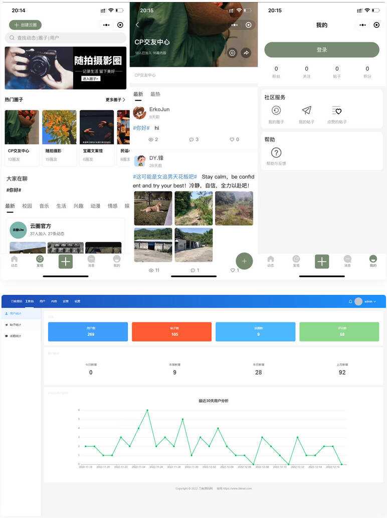最新版云喵圈子全开源系统源码 兴趣社区交友圈子系统小程序源码冒泡网-中创网-项目资源网-资源之家-项目资源网-资源之家-副业项目-手机搬砖-中创网-无货源电商-创业项目-抖音工具箱-搬砖项目-网络赚钱网创矩阵局-网赚冒泡网-福缘网-中创网-知识街网站