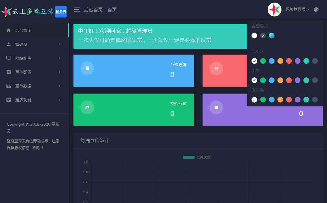 星益云 云上多端互传系统 完全开源免费