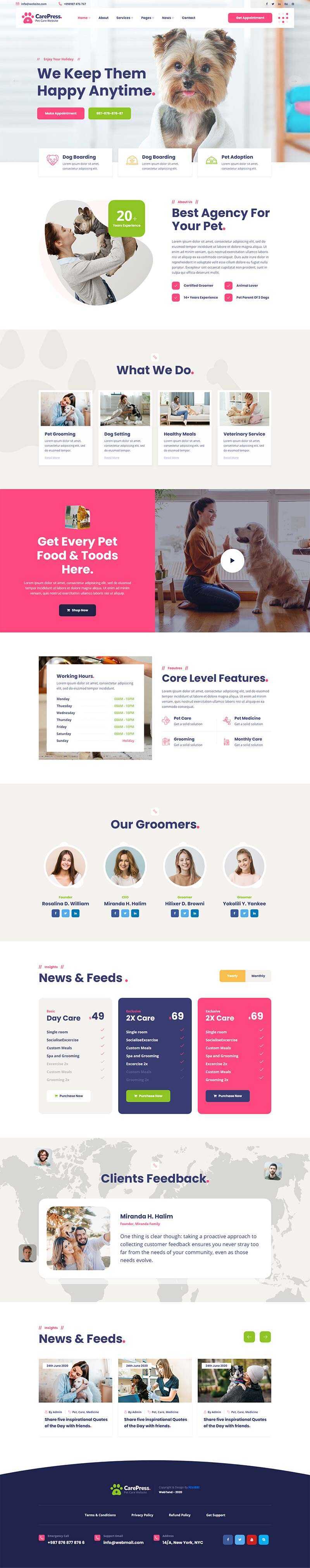 宠物护理医院兽医店铺官网HTML5模板冒泡网-中创网-项目资源网-资源之家-项目资源网-资源之家-副业项目-手机搬砖-中创网-无货源电商-创业项目-抖音工具箱-搬砖项目-网络赚钱网创矩阵局-网赚冒泡网-福缘网-中创网-知识街网站