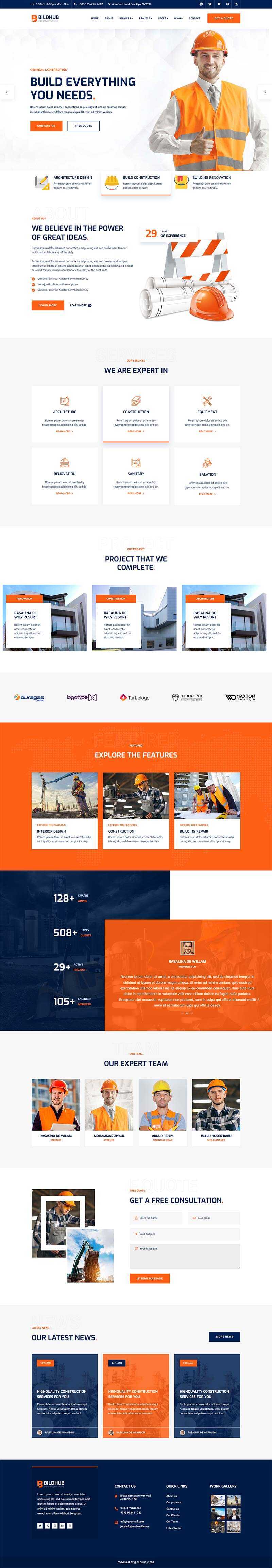 bootstrap橙色响应式建筑设计公司网站html模板冒泡网-中创网-项目资源网-资源之家-项目资源网-资源之家-副业项目-手机搬砖-中创网-无货源电商-创业项目-抖音工具箱-搬砖项目-网络赚钱网创矩阵局-网赚冒泡网-福缘网-中创网-知识街网站