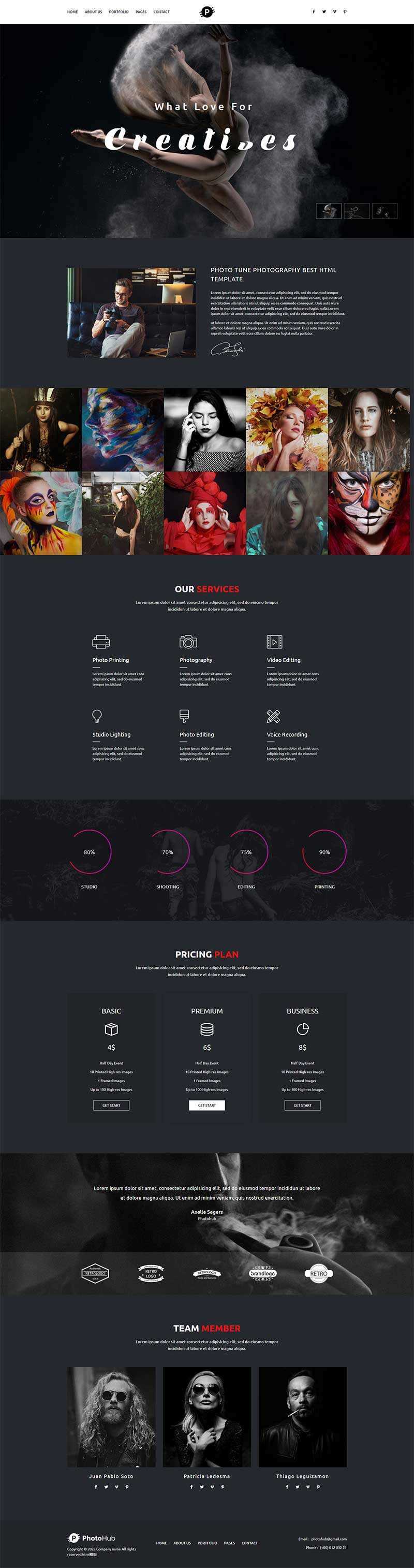 HTML5摄影俱乐部作品展示网站html模板冒泡网-中创网-项目资源网-资源之家-项目资源网-资源之家-副业项目-手机搬砖-中创网-无货源电商-创业项目-抖音工具箱-搬砖项目-网络赚钱网创矩阵局-网赚冒泡网-福缘网-中创网-知识街网站