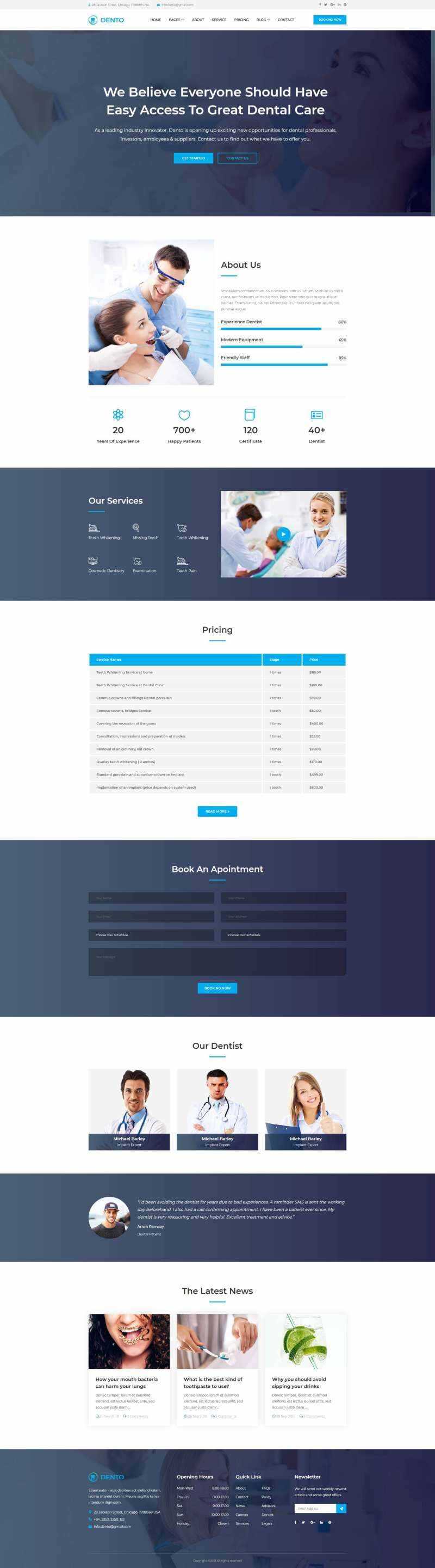 蓝色清爽的响应式牙科预约网站html模板冒泡网-中创网-项目资源网-资源之家-项目资源网-资源之家-副业项目-手机搬砖-中创网-无货源电商-创业项目-抖音工具箱-搬砖项目-网络赚钱网创矩阵局-网赚冒泡网-福缘网-中创网-知识街网站