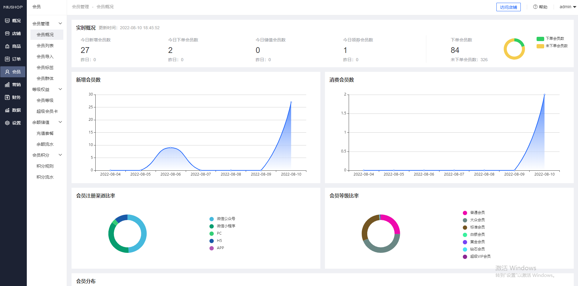 Niushop 开源商城 v5.1.7 PC+手机+小程序+APP多端电商源码