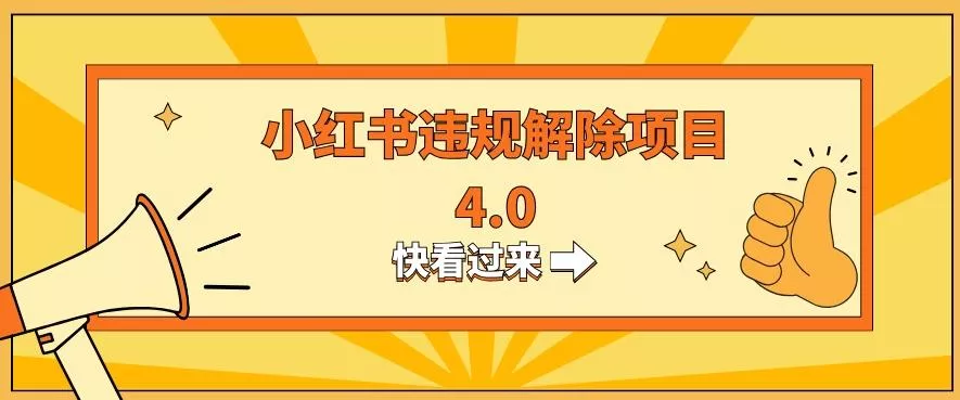 小红书违规掘金蓝海项目，日入800+（附带引流办法及解除办法）创业-网创-互联网创业-福缘论坛-冒泡网赚-中赚网-短视频等网络赚钱课程-免费分享网络创业项目-聚合知识付费VIP创业课程网创项目孵化中心