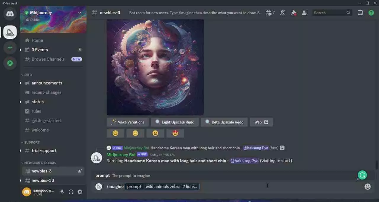 Midjourney AI人工智能艺术图片从入门到高级创作教程-33节课-中英字幕创业-网创-互联网创业-福缘论坛-冒泡网赚-中赚网-短视频等网络赚钱课程-免费分享网络创业项目-聚合知识付费VIP创业课程网创项目孵化中心