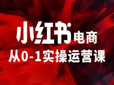 小红书电商从0-1实操运营课,让你从小白到精英-网创项目孵化中心 小红书电商从0-1实操运营课,让你从小白到精英-网创项目孵化中心