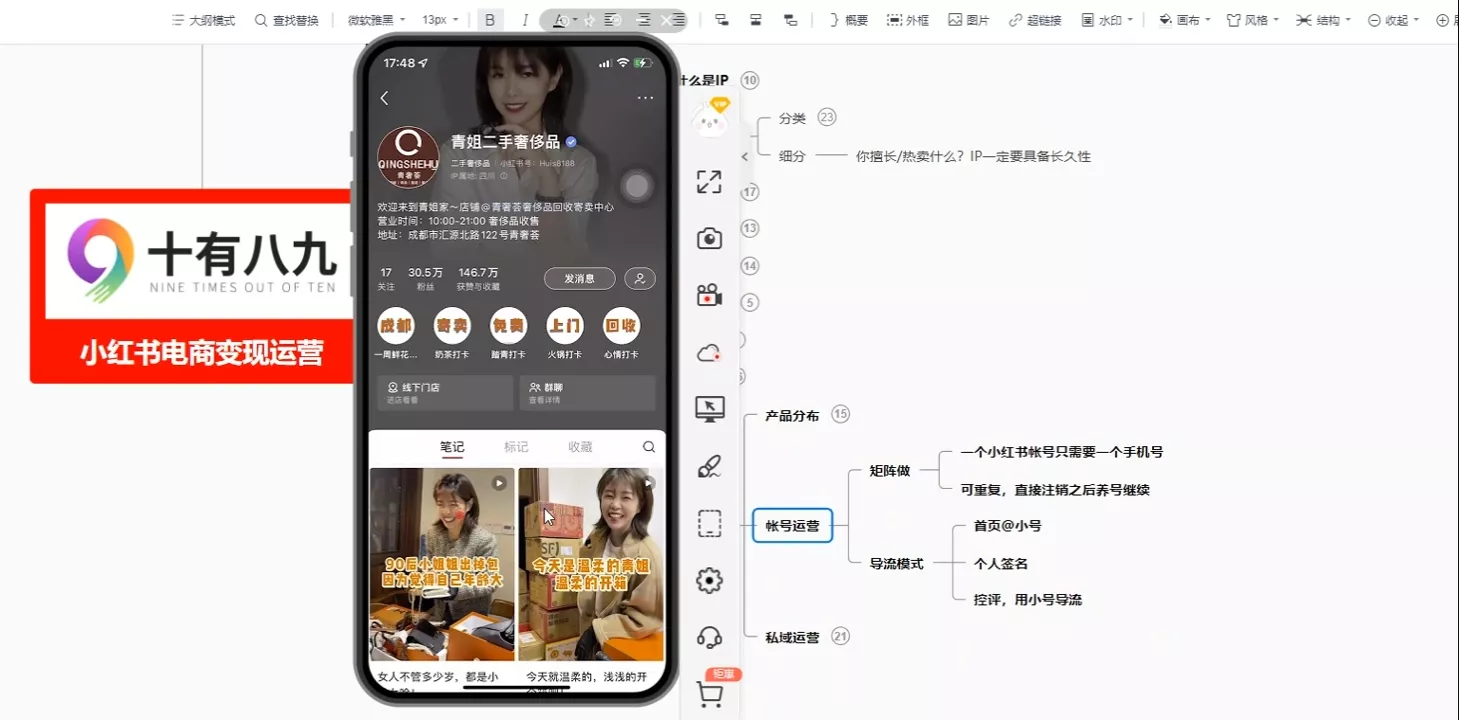 十有八九学院·新手如何从0-1玩转红薯店铺创业-网创-互联网创业-福缘论坛-冒泡网赚-中赚网-短视频等网络赚钱课程-免费分享网络创业项目-聚合知识付费VIP创业课程网创项目孵化中心