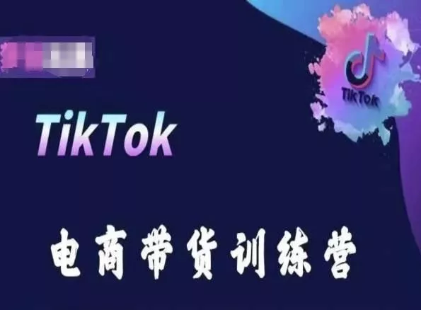 TikTok电商带货训练营,跟随时代潮流,跨境掘金-网创项目孵化中心 TikTok电商带货训练营,跟随时代潮流,跨境掘金-网创项目孵化中心